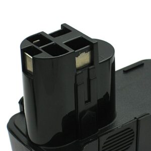 Batteria per BOSCH, WURTH GBM 9,6 VES-2, GSB 9,6 VES-2, PSR 9,6 VES-2, 2607335035, 9,6 Volt, 2000mAh, Ni-Cd - immagine 3