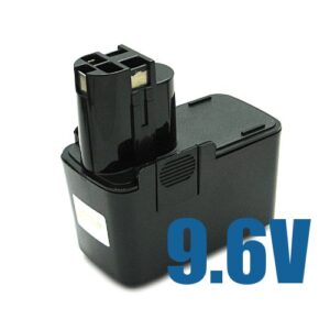 Batteria per BOSCH, WURTH GBM 9,6 VES-2, GSB 9,6 VES-2, PSR 9,6 VES-2, 2607335035, 9,6 Volt, 3000mAh, Ni-MH
