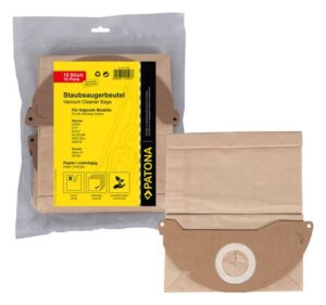 10 sacchetti in carta per Kärcher 2111 A2004 A2120 ME 4000 Plus 4000TE e Hoover - immagine 4