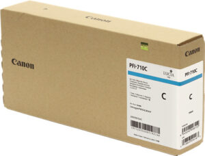 2355C001, Canon PFI-710 Ciano, Cartuccia Originale inchiostro 700 ml