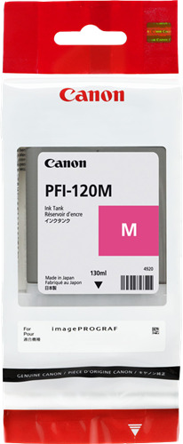 2887C001, Canon PFI-120 M, Magenta, Cartuccia Inchiostro 130 ml