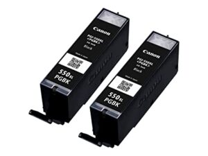 6431B005, Canon PGI-550 PGBK XL Twin Pack, Cartuccia Inchiostro 22 ml