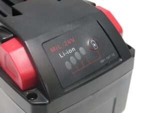 Batteria 28V 3000 mAh Li-Ion per AEG Milwaukee Würth 4932352732 - immagine 4