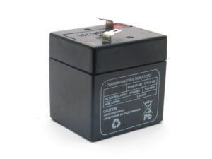 Batteria 6V 1Ah al piombo, faston 4.8 mm - immagine 3