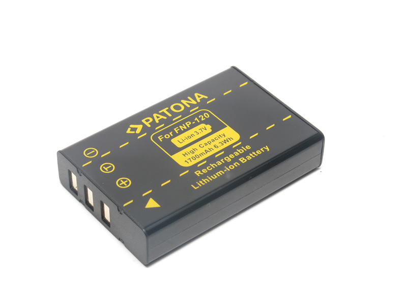Batterie Originale PENTAX D-LI7 / FUJI FinePix NP-120 – Neuf Sous Blister – Pour Appareils Photo