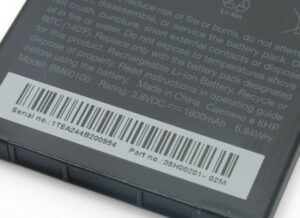 Batteria HTC Part no. 35H00201-02M, BM60100 - immagine 3