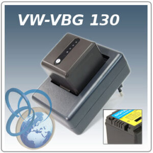 Batteria Panasonic VW-VBG 130, VWVBG130, VW VBG130