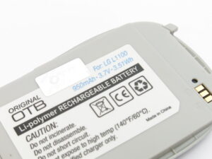 Batteria per LG 1100 950 mAh, ai polimeri di litio - immagine 3