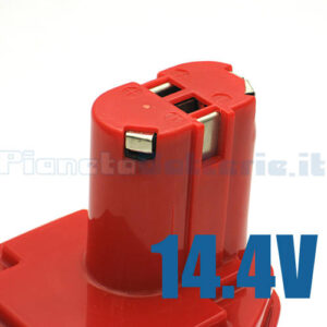 Batteria per MAKITA 1420 1422 1433 1434 1435 6333D 14,4V, 3000 mAh, Ni-MH - immagine 3