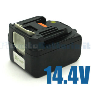 Batteria per MAKITA BL1430, BL 1430, 194065-3, 194066-1, 1940653, 1940661 14.4 V, 3000 mAh, Li-ion