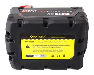 Batteria per Milwaukee M18, 2630, 2611-84, 18V Li-ion - immagine 3