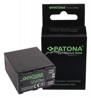 Batteria per PATONA Premium Akku f. Canon BP-A60 EOS C200 C200B C200 PL C300 Mark II XF705 CA-CP200L 6900mAh