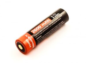 Batteria ricaricabile 18650 da 2600mAh per porta USB