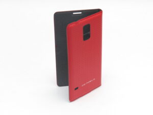 Custodia bookstile Ferrari per Galaxy S5, carbon Rossa - immagine 3
