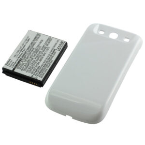 EB-L1G6LLUC, Batteria Samsung Galaxy S3 III, i9300, Galaxy S 3, POTENZIATA, col. BIANCO - immagine 1