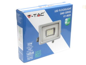 Faro Led da 20W, ultra slim V-Tac 3000 K - immagine 3